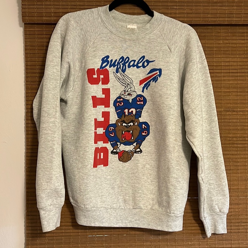 Vintage Buffalo Bills Looney Tunes Crewneck Sweatshirt